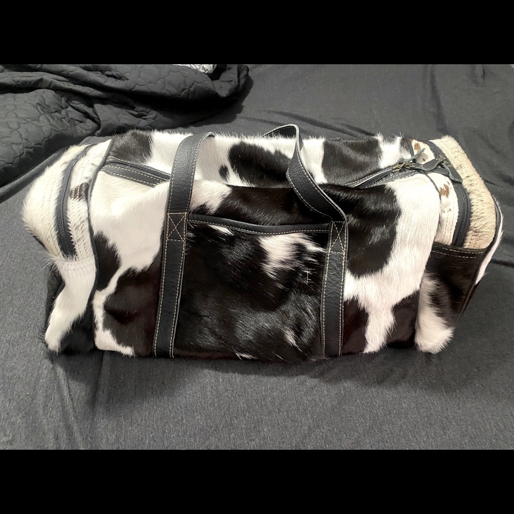 Myra Bag Hair On Cowhide Travel Bag